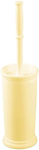 mDesign Toilet Bowl Brush with Modern Holder