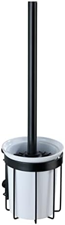 WENKO Classic Plus Black Toilet Brush Holder