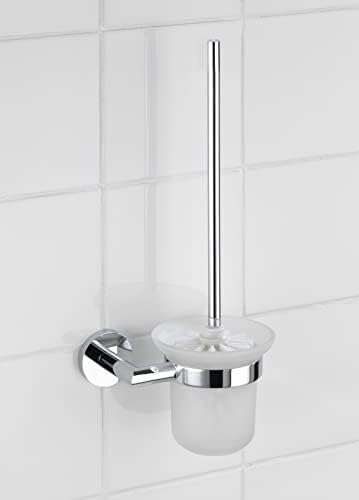 WENKO Napoli-Revello Power-Loc Toilet Brush Holder 1