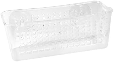 Kenney Suction Cup Clear Shower Basket Caddy