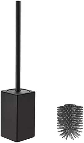 BVL Toilet Brush with Stainless Steel Handle and Holder