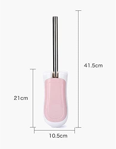 WSYTY Toilet Brush Set with Wall Mount Holder and Long Handle