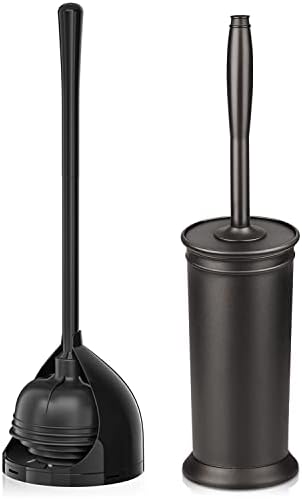 Uptronic Toilet Plunger and Brush Set