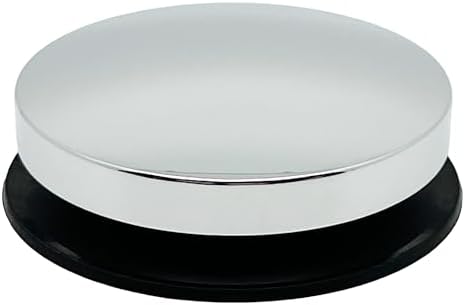 DrainFunnel Chrome Bathtub Stopper for 13-17 Drains