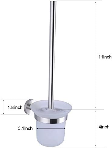 XVL Toilet Brush with Holder Stainless Steel 1