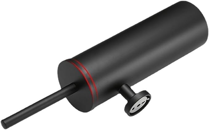 Toilet Brush and Holder with Durable Bristles and Splash-Proof Design