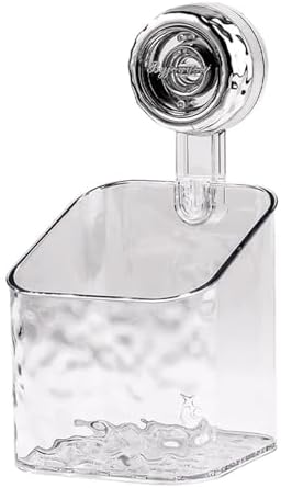 BILIKEYU Luxury Glacier Shower Caddy with Suction Cups 1