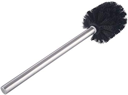 Angle Simple Toilet Brush Set 3PCS with Stainless Steel Handle