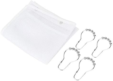 Keenso Mesh Shower Organizer with 6 Pockets 60x33cm 1
