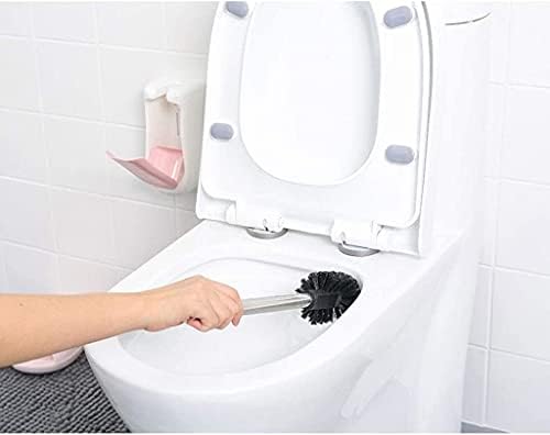 WSYTY Toilet Brush Set with Wall Mount Holder and Long Handle