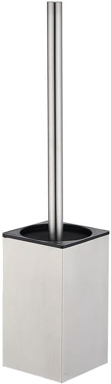 Stainless Steel Toilet Brush with Lid and Holder