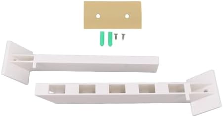 Cyrank RV Corner Shower Bar Storage Organizer