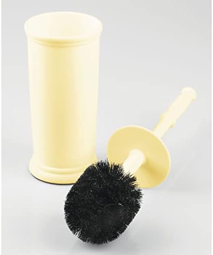 mDesign Toilet Bowl Brush with Modern Holder