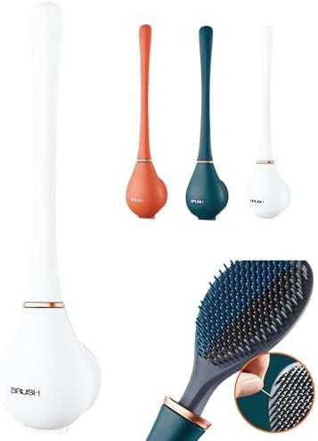 Vevogem Modern Flexible Toilet Brush Set with Holder