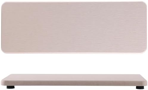 2 Pcs Water Absorbing Diatomite Stone Trays Light Gray Kitchen Bathroom Use
