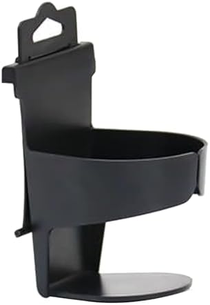 Tomotato Black Car Cup Holder for Water Bottles and Soda Cans
