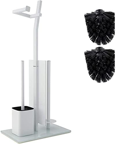 Smartpeas WC Set with Roll Holder and Extra Brush Heads