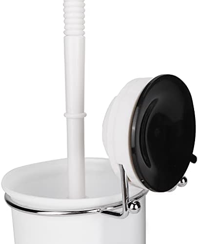 Keenso Toilet Brush with Wall Mount Holder and Suction Cup
