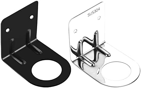 Stainless Steel Wall Mounted Shampoo Holder with Anti-Slip Base