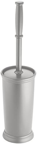 InterDesign iDesign Kent Toilet Brush and Holder - Gray 1