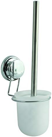 Toilet Brush Holder with Mega Suction Cups Chrome 1