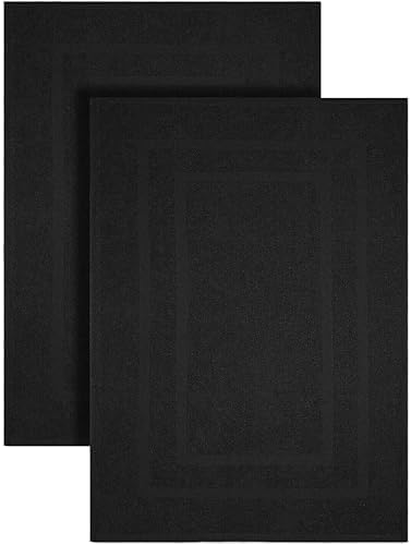 GOLD TEXTILES Premium Bath Mat Set - 2 Pack
