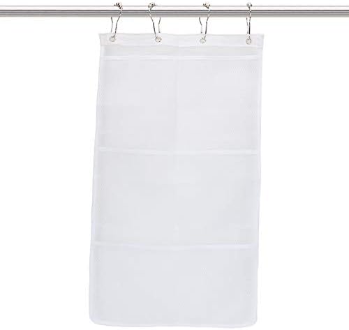 Keenso Mesh Shower Organizer with 6 Pockets 60x33cm 1