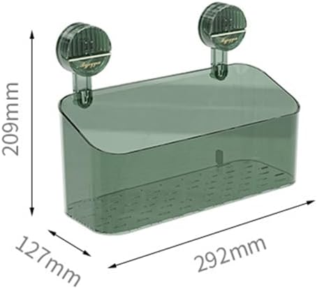SONGBIRDTH Removable Shower Caddy with Suction Cup and Drainage Holes