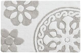 Madison Park Casablanca Cotton Tufted Bath Rug - Taupe 20 x 30