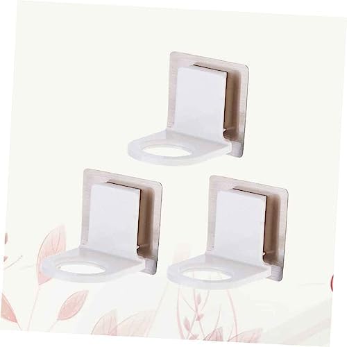 Anneome 3PCS Self-Adhesive Shower Gel Bottle Rack