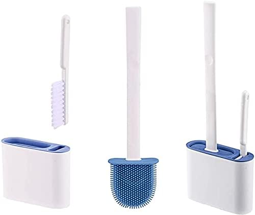 GYDMEG Toilet Brush and Holder Blue