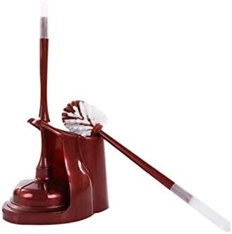 Biaoyu 2-in-1 Toilet Plunger with Brush and Holder