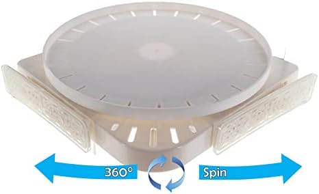 5 Star Super Deals Shower Caddy Rotating Shelf Mount