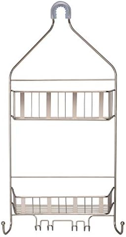 Laura Ashley Aristo Shower Caddy - Durable Steel Frame