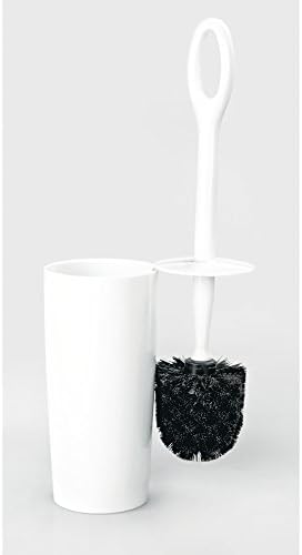 InterDesign iDesign Moda Toilet Bowl Brush and Holder - White