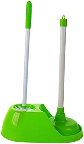 WSYTY Toilet Brush with Turbo Plunger Set and Caddy