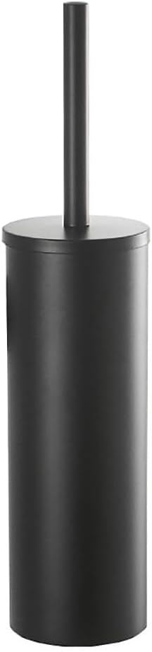 KWQKEM Toilet Brush and Holder Set Matte Black 1