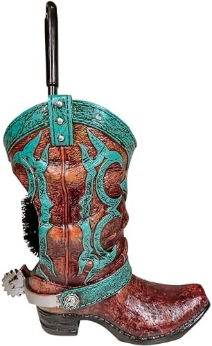 Granatan Cowboy Boot Toilet Brush Holder 1