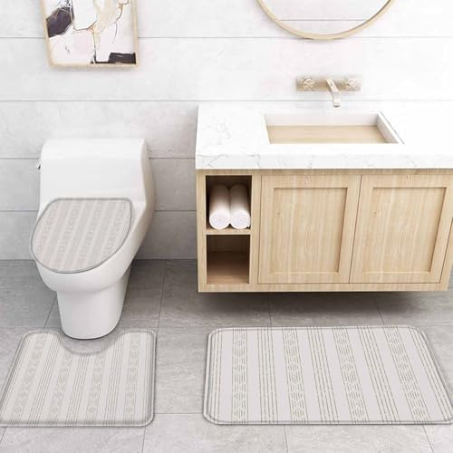 ZOE GARDEN Boho Sage Green Bathroom Set with Curtain Rug and Accessories