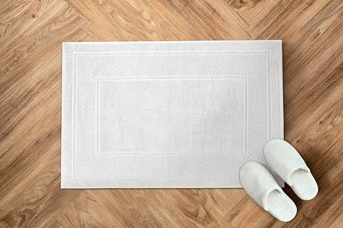 Avalon Towels White Bath Mat Set of 2 1