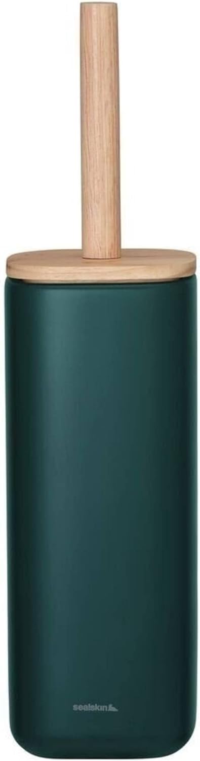 Sealskin Mind Toilet Brush and Holder Dark Green