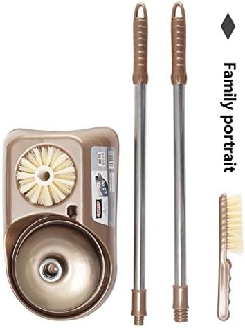 Kanazz Toilet Brush with Holder Brown 1