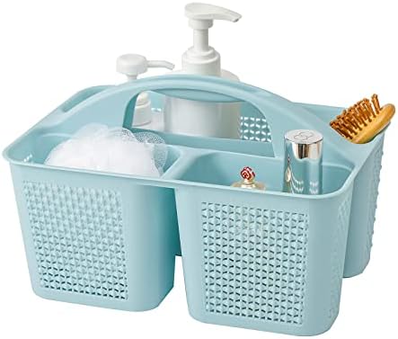 UUJOLY Plastic Portable Shower Caddy with Handle