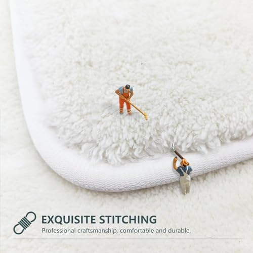 20X30 Boho Bath Rug Non-Slip Plush Mat