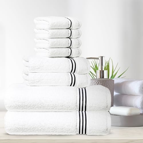 Simpli-Magic 8-Piece Premium Towel Set