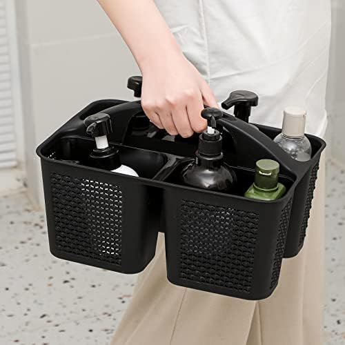 UUJOLY Plastic Portable Shower Caddy Basket Organizer