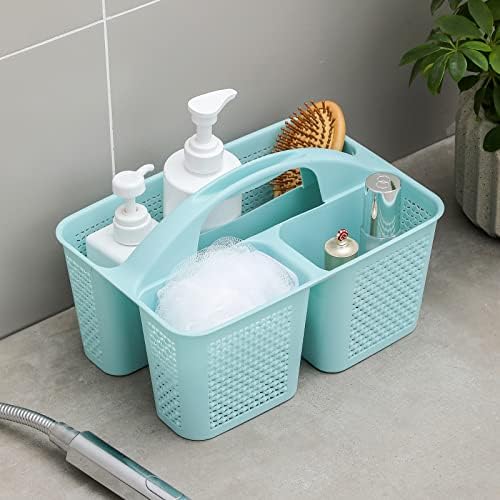 UUJOLY Plastic Portable Shower Caddy with Handle