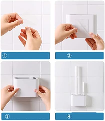 GYDMEG Toilet Brush and Holder Blue