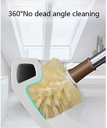 Kanazz Toilet Brush with Holder Brown 1
