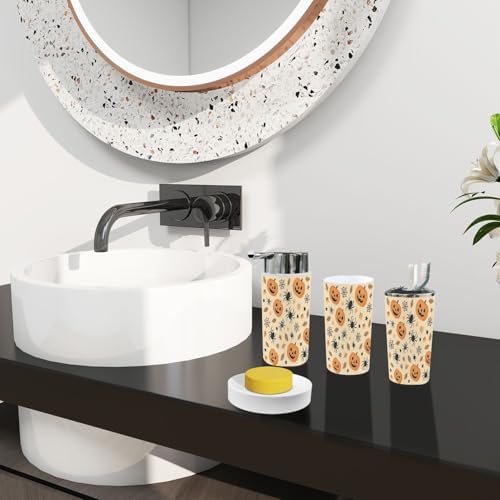 Boho Halloween Bathroom Accessory Set 6 Piece